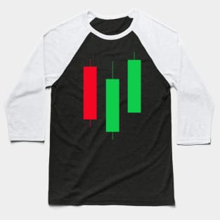 Forex Candlesticks Baseball T-Shirt